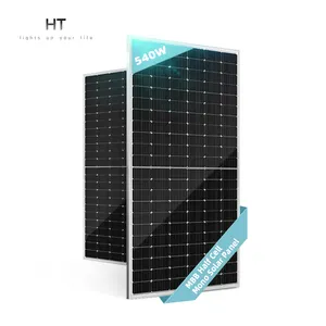 Painéis pv personalizados, preços estampados rec 500w, energia solar, flexível, para áreas externas, mono perc, folha de 540w