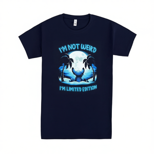 Camiseta Experiment Moon Sea, diseño de edición limitada, escena nocturna de playa, personaje Stitch, estampado con brillo azul, unisex, talla para adultos - Product Image 2