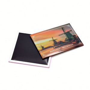 Factory Supply Customized Photo Souvenir Tin Low Moq Personalized Metal <b>Fridge</b> Magnets for Travel Gifts - Product Image 6