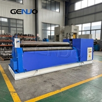 Machine à rouler les plaques mécaniques à 3 rouleaux W11-6*2000, équipement de roulage de plaques d'acier à faible coût pour la fabrication métallique