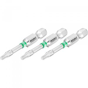 HAZET - 2223NSLG-T25/3 1/4 ''TORX®Jeu d'inserts longs (3 pièces) -EAN 4000896239146 INSERTS POUR BITS DE VISSAGE - Product Image 1