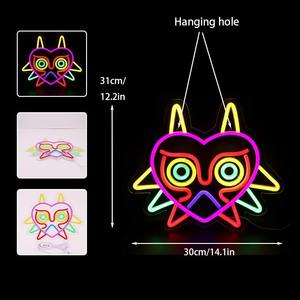 Letrero Luminoso LED de Neón con Diseño de Oso Azul, Decoración de Pared Impermeable IPX3, Regulable, para Restaurante, Hogar, Bar, Cocina, Cafetería, Centro Comercial - Product Image 2