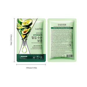 ซาโดเออร์มาส์กเพิ่มความชุ่มชื้นให้ความอ่อนเยาว์มาสก์ผลไม้พฤกษศาสตร์บำรุงผิว - Product Image 6