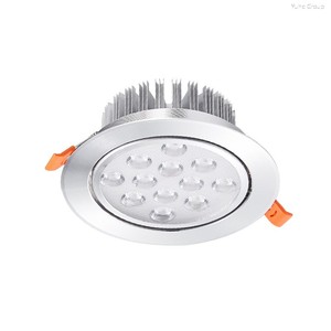 Modern Dimmable Aluminum LED Ceiling Spotlight 3W/5W/7W/9W/12W/18W 90mm Cut-Out IP65 Rated for Home Office & Hotel Use - Product Image 1