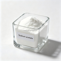 Acétate de sodium en vrac, additif alimentaire, matière première sûre pour la production de sauces et d'aliments de collation