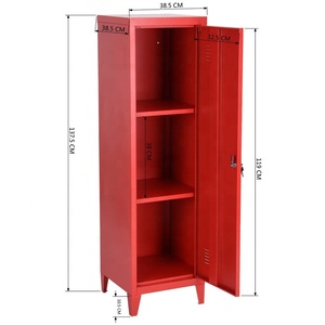 Best Selling Small Size Grey Color Bedroom Wardrobe <strong>Designs</strong> Clothes <strong>Closet</strong> Locker - Product Image 4