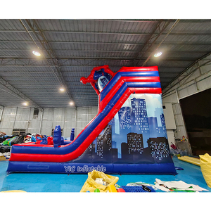Trượt đôi Spiderman khô trượt thư bị trả lại nhà Combo Jumper bouncy cho trẻ em khổng lồ trượt bơm hơi - Product Image 6