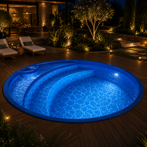 Estructura de Piscina de Plástico Reforzado con Fibra de Vidrio para Proyectos Comerciales de Piscinas de FRP, Piscina de GRP Personalizada - Product Image 2