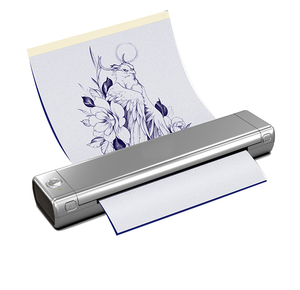 M08F <span class=keywords><strong>A4</strong></span> 휴대용 감열 문서 프린터 미니 1200mAh 배터리 203dpi 고속 인쇄, 여행용 재고 확보 가능 - Product Image 4