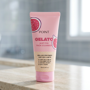 Nettoyant POINT Gelato Soft Fig Pack 100ml - Nettoyant en profondeur aux acides aminés, végétalien, pour les pores, avec acide hyaluronique - Product Image 3