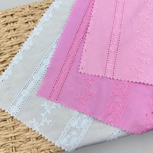 Prix d'usine <span class=keywords><strong>pas</strong></span> <span class=keywords><strong>cher</strong></span> 100% coton broderie <span class=keywords><strong>oeillet</strong></span> dentelle fleur tissu avec prix de gros - Product Image 2