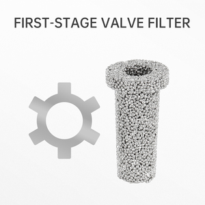 Sintered Stainless Steel First‑Stage Valve Filter Scuba <b>Diving</b> <b>Regulator</b> First Stage Filter Element With Lock Washer - Product Image 5