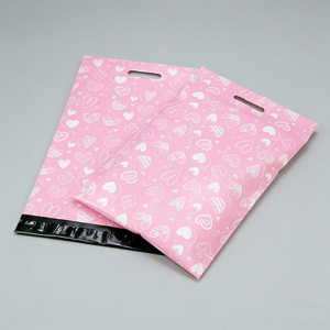 Bolsa de Envío de Plástico Impermeable con Asa Troquelada y Mensaje de Agradecimiento, para Ropa, <span class=keywords><strong>Correo</strong></span> y Mensajería Express - Product Image 6