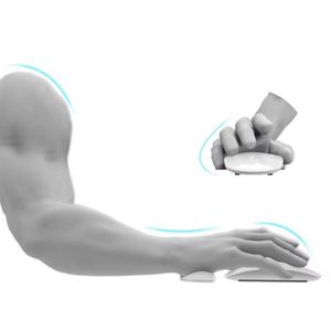 Xj Silicone Ergonomic Palm Left Hand <b>Mouse</b> Wrist Rest <b>Pad</b> Ce Silicon Stock Office - Product Image 2