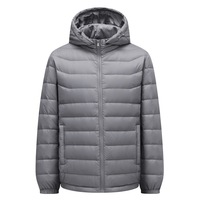 Ventes en gros de manteaux chauds à bulles pour l'extérieur, fabricants de vestes matelassées à capuche décontractées pour l'hiver pour hommes