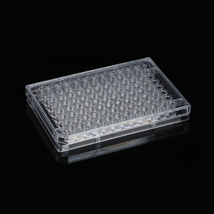 Degao 96 Well Transparent ELISA Plate High Binding <b>Flat</b> Bottom Microplate For Immunoassay Lab Test - Product Image 4
