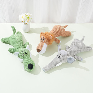 Giocattoli da Masticare per Cani Ecologici a Forma di Animale Cartoon, Resistenti, per la Pulizia dei Denti, Interattivi e Sonori - Product Image 6