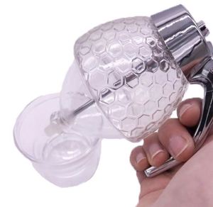 Hot Selling Baking and Syrup <b>Bottle</b> Pot <b>Plastic</b> Non-Drip Honey Dispenser - Product Image 6