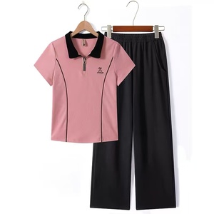 <span class=keywords><strong>Ropa</strong></span> Deportiva <span class=keywords><strong>de</strong></span> Alta Calidad para <span class=keywords><strong>Mujer</strong></span>, Primavera-Verano, Conjunto <span class=keywords><strong>de</strong></span> Dos Piezas, Diseño y Estampado <span class=keywords><strong>de</strong></span> Logotipo Personalizados - Product Image 4