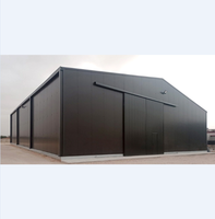 Bâtiment modulaire préfabriqué en métal moderne personnalisé, structure en acier pour entrepôt, garage, atelier industriel