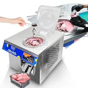 Mvckyi 24L/H Night Keep Fresh Free Wash small ice cream machine gelato machine for coffee shop