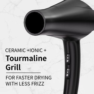 Secador de Pelo Profesional para Salón, 2200-3000W, Motor AC de Alta Velocidad, Función Iónica, Boquilla Concentradora, Uso en Hoteles, Aire Frío/Caliente, Bajo Ruido - Product Image 3