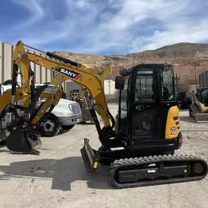 Sany รถแบคโฮขนาดเล็ก SY35U รถตักตีนตะขาบ1-2m ³ ความจุถังขนาดเล็กสำหรับฟาร์มใช้ในบ้านที่แคบ - Product Image 4