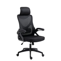 Accoudoir rabattable, appui-tête en bois, chaise de bureau ergonomique, de luxe, classique, en maille, à vendre