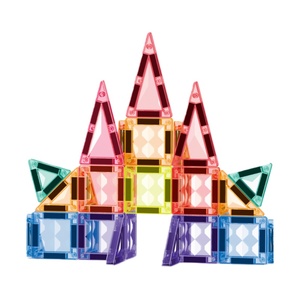 EPT Mini Piastrelle Magnetiche da 3,75 cm, Giochi Educativi STEM Montessori Portatili, Giocattoli Magnetici, Blocchi da Costruzione Magnetici per Bambini - Product Image 3