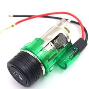 Encendedor de Cigarrillos para Modificación de Automóviles con Luz, Encendedor de Cigarrillos para Motocicleta y Automóvil, Encendedor de Cigarrillos de 12 V - Product Image 1
