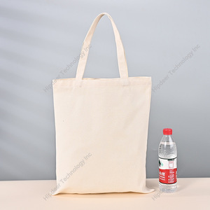 Nueva letra simple Impresión tridimensional Casual Un hombro Bolsa de lona versátil de gran capacidad - Product Image 3
