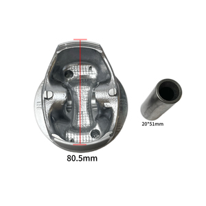 <span class=keywords><strong>Prix</strong></span> d'usine Pièces de moteur M264 Ensemble piston-cylindre en aluminium 80,5 mm pour <span class=keywords><strong>Mercedes</strong></span> Benz 264 1.5T A2640301900 STD Surdimensionné - Product Image 3