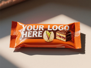 Biểu tượng tùy chỉnh Nhựa nhiệt con dấu Mylar túi hình chữ nhật Kẹo sô cô la Snack bao bì thực phẩm Túi - Product Image 4