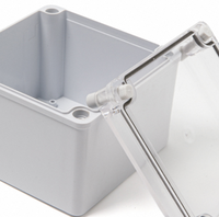 Boîtier de jonction étanche IP66 en ABS certifié CE/ROHS -40~+75°C, taille personnalisable, pour instruments électroniques (vente en gros)