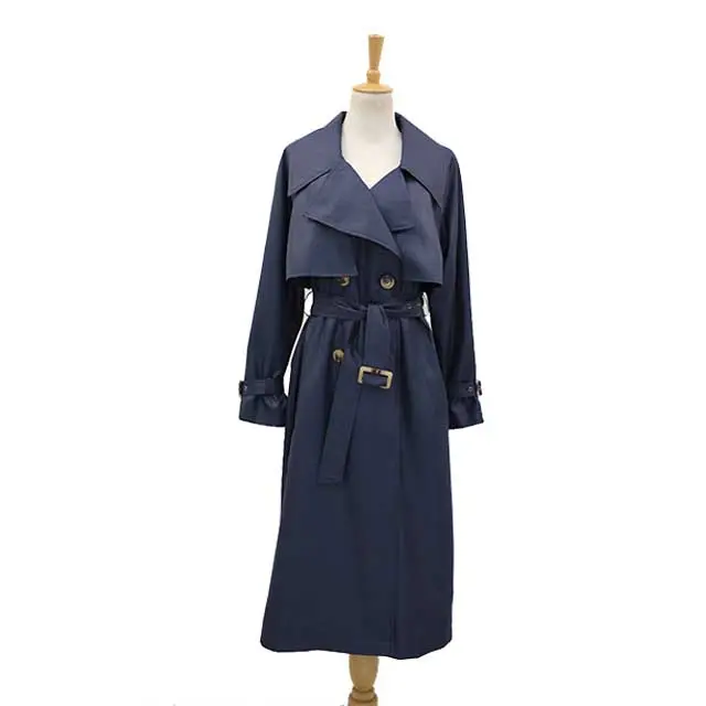 Trench-coat coupe-vent personnalisé pour femmes, printemps été extérieur