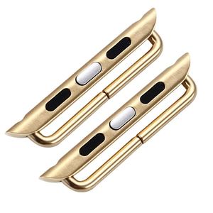 Accessori per orologi universali in acciaio inox metallo cinturino adattatore connettore per <span class=keywords><strong>Apple</strong></span> - Product Image 3