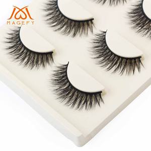 Faux cils en gros <span class=keywords><strong>Magefy</strong></span>, aspect naturel, faux cils 3D, cils en vrac, cils en bande, ensembles de faux cils naturels - Product Image 4