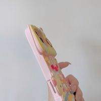 Mignon creux ours Dessert maison Anti-chute étui de téléphone portable pour iPhone 17 pour Apple 16 14 15pro Max véritable Silicone dessin animé INS Pro