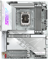 Carte mère Gigabyte Z890 AORUS PRO ICE ATX LGA1851 Intel Ultra 2 PCIe5.0 TB4 Wi-Fi 7 128 Go DDR5 Quatre nouvelles