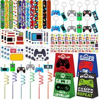 72-teiliges Videospiel-Themen Halloween-Party-Geschenkset, Goodie-Bag-Füller für Kindergeburtstage und Chinesisches Neujahr