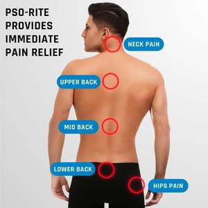 Outil de libération musculaire du <span class=keywords><strong>psoas</strong></span> et de <span class=keywords><strong>massage</strong></span> des tissus profonds - Outil de libération du <span class=keywords><strong>psoas</strong></span>, du dos et des flexeurs de la hanche - Product Image 5