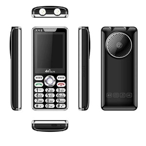 Téléphone <span class=keywords><strong>portable</strong></span> 4G VoLTE OEM avec écran de 2,4 pouces, téléphone mobile <span class=keywords><strong>senior</strong></span>, double SIM, clavier à gros boutons, clavier à <span class=keywords><strong>touches</strong></span> cristallines, lumière haute intensité - Product Image 2