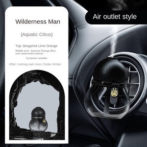 Pulverizador de aroma automático para aromaterapia de coche de cristal moderno, adornos de decoración de salida de aire, Perfume de larga duración para hombres, carga USB - Product Image 6