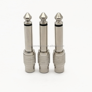 금도금 6.35mm <span class=keywords><strong>1</strong></span>/<span class=keywords><strong>4</strong></span> 남성-3.5mm <span class=keywords><strong>1</strong></span>/8 여성 스테레오 오디오 잭 어댑터 (Aux 케이블, 기타 앰프, 헤드폰용) - Product Image 3