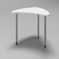 Bureau d'ordinateur Simple et moderne, combinaison de bureau, pour étudiants, avec bibliothèque et tiroirs