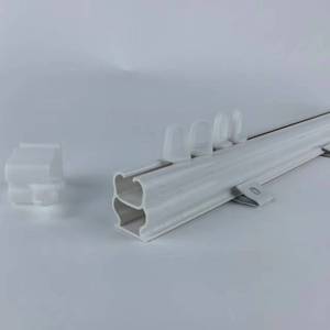 Châu Phi Thị Trường <span class=keywords><strong>Hot</strong></span> Bán Giá Rẻ Giá Duy Nhất Rèm Đường Sắt 6M Chiều Dài Truyền Thống Phong Cách Thiết Kế Chủ yếu Làm Rèm Phụ Kiện - Product Image 1