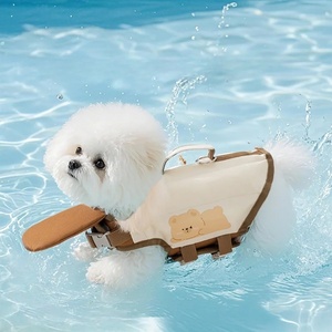 Giubbotto di Salvataggio Ecologico e Confortevole per Animali Domestici con Imbottitura in EPE e Tessuto Oxford per Cani e Gatti, per Nuoto e Attività Acquatiche - Product Image 1
