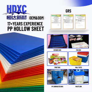 전면 개방형 창고 플라스틱 골판지 적층형 PP 코로플라스트 중공 시트 수납 상자 의류 피킹 빈 - Product Image 1