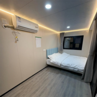 Cabines modulaires modernes chinoises en acier, type capsule, pour camping, bureau, villa, hôtel, appartement