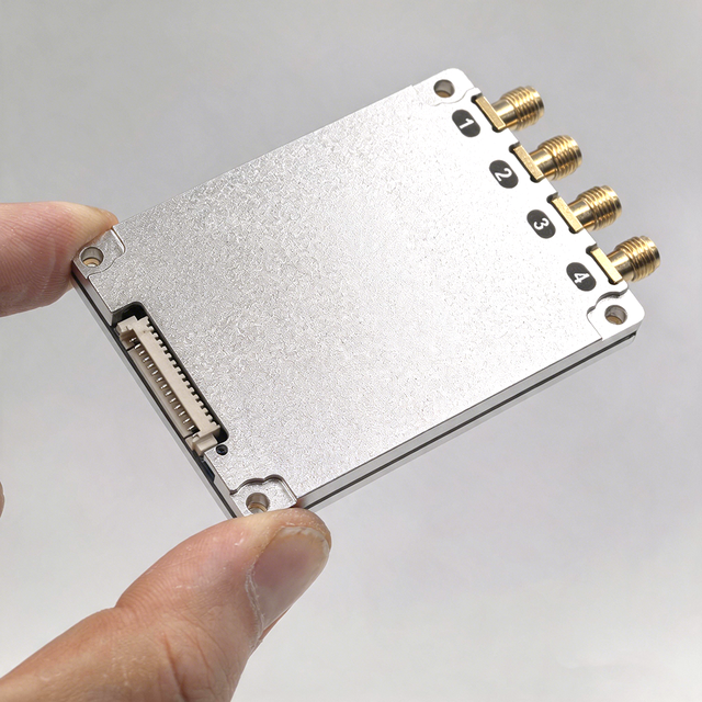 FineJoin U84 Impinj E710 UHF RFID 4-Channel Embedded Reader Module Long Range 700+ Tags/Second Aluminum Alloy for Smart Systems